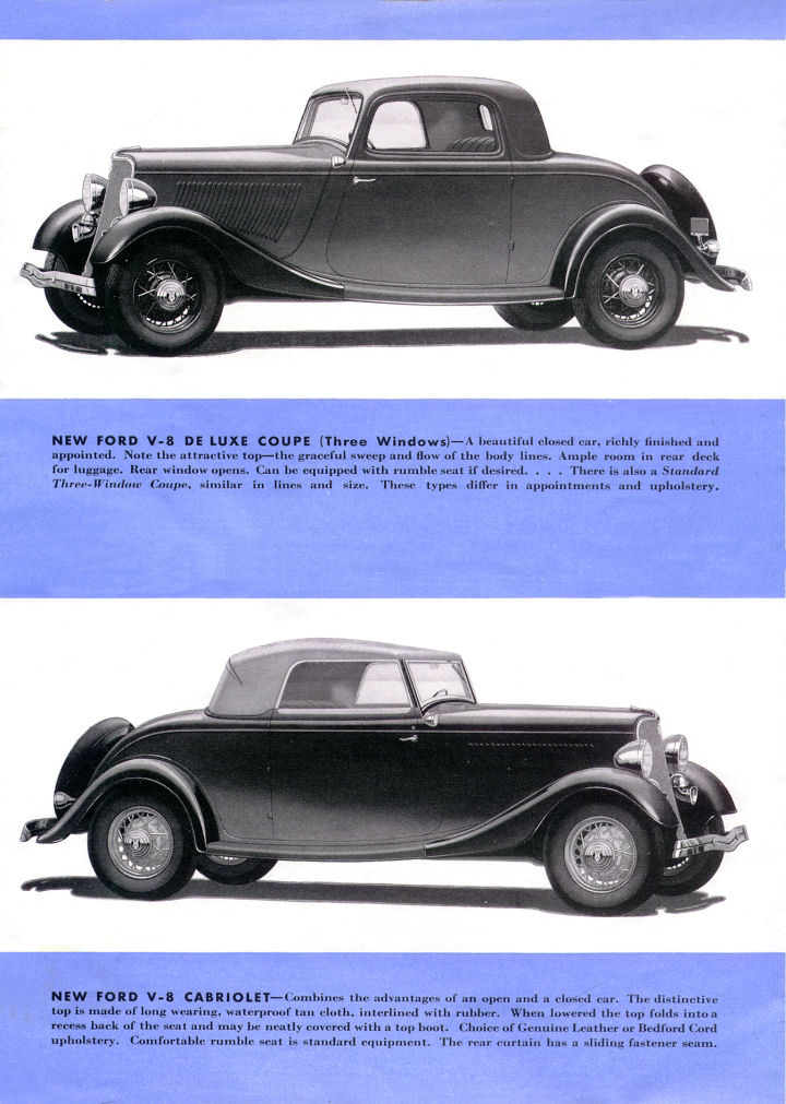 1933 Ford V-8 Foldout Page 4